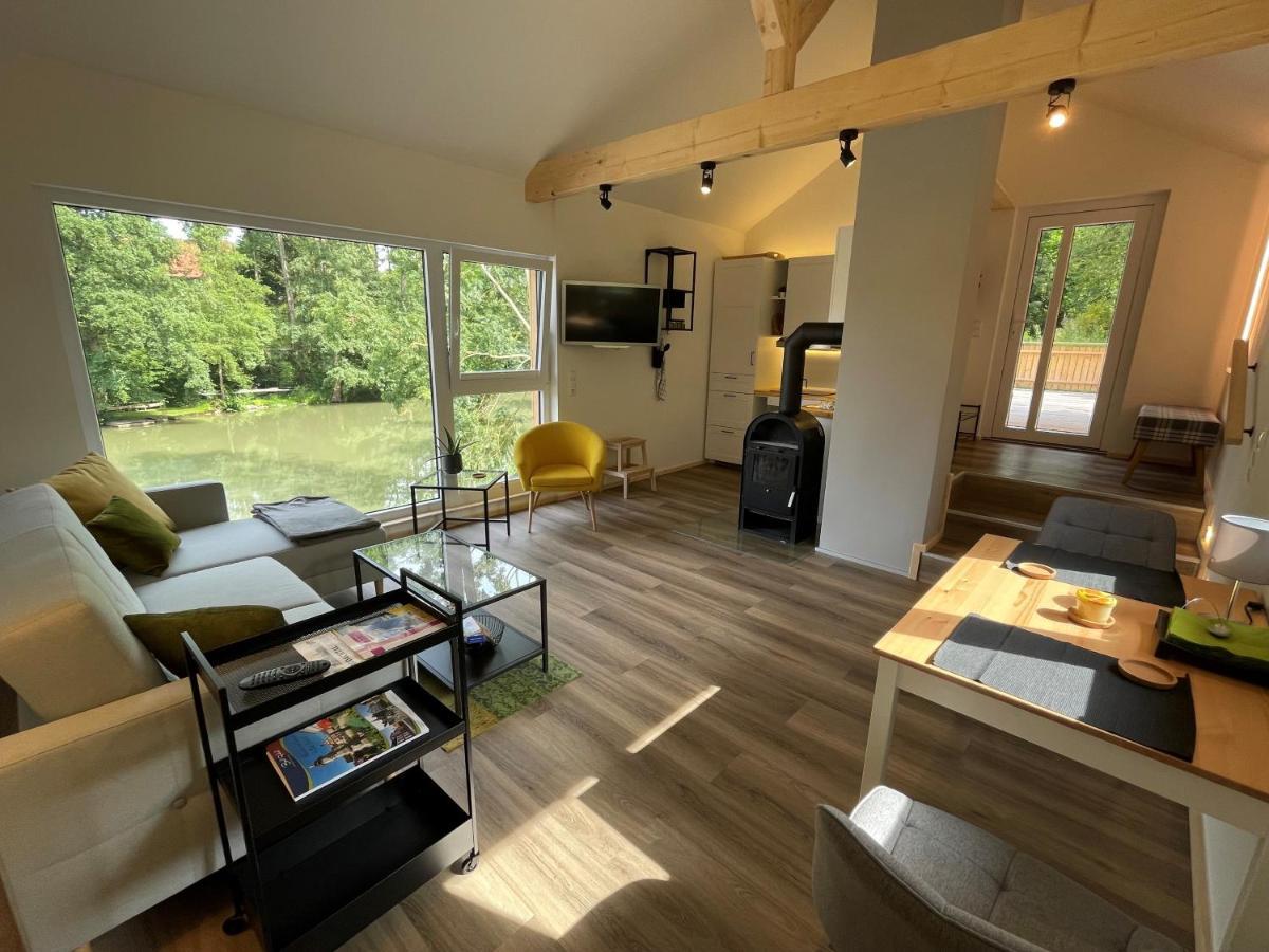 Ferienwohnung Panorama Teichblick Heldritt Екстериор снимка