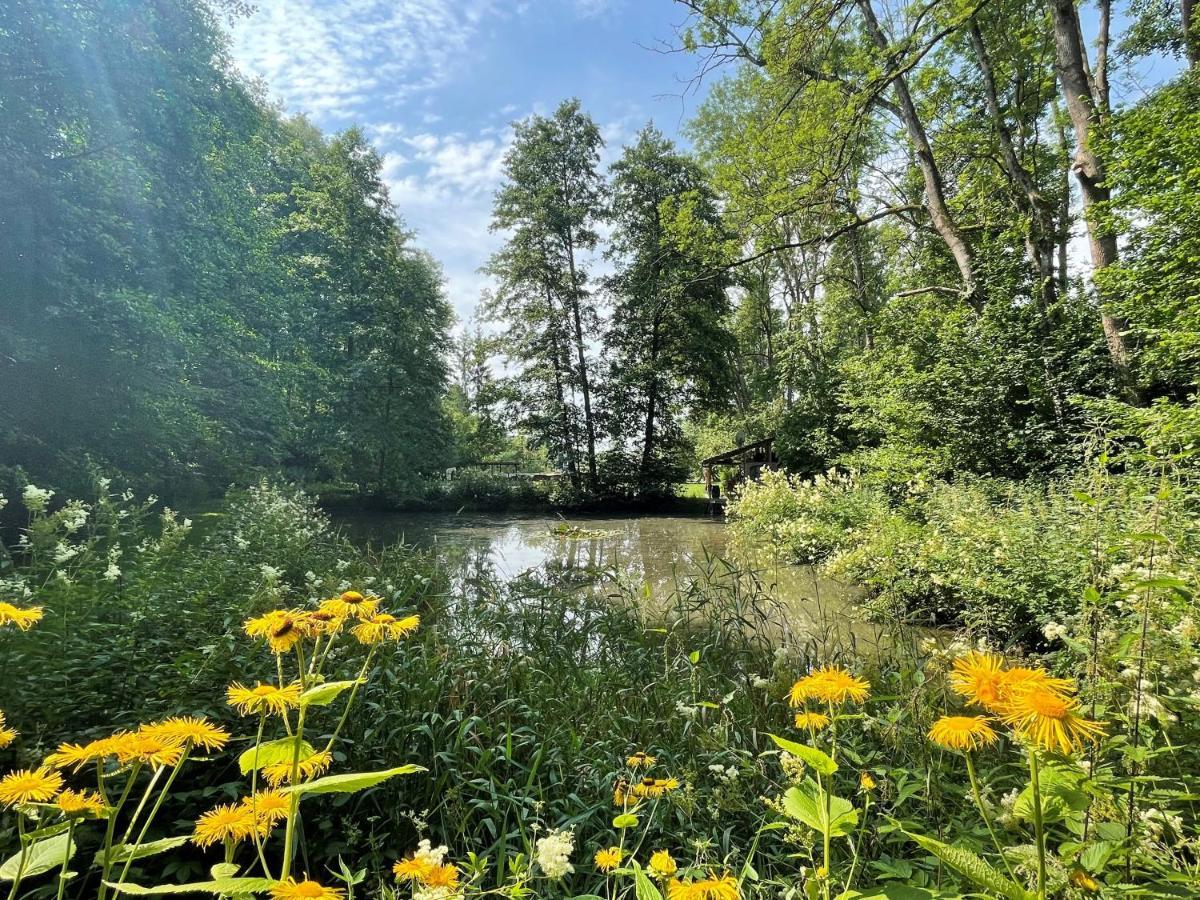 Ferienwohnung Panorama Teichblick Heldritt Екстериор снимка