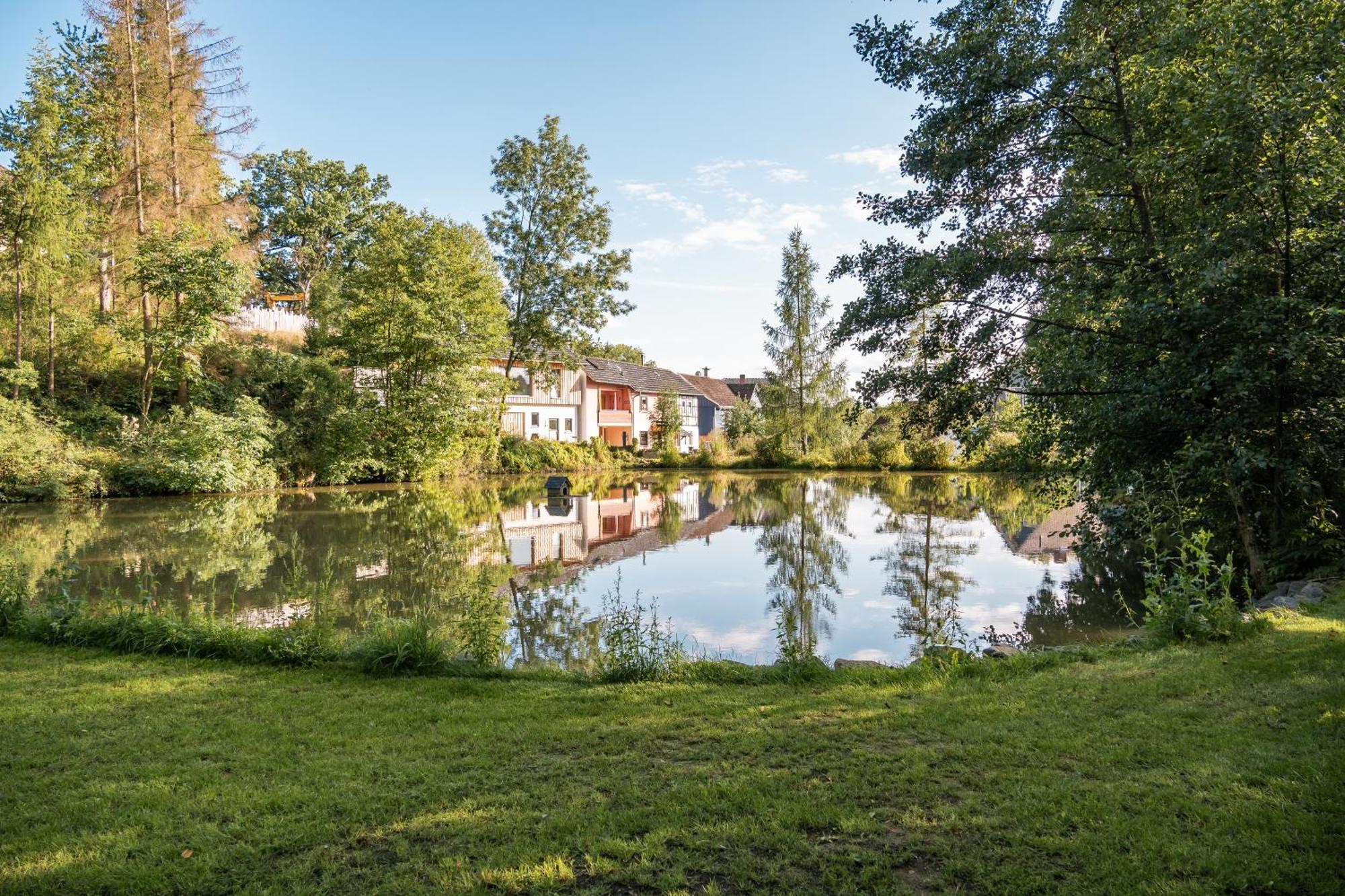 Ferienwohnung Panorama Teichblick Heldritt Екстериор снимка